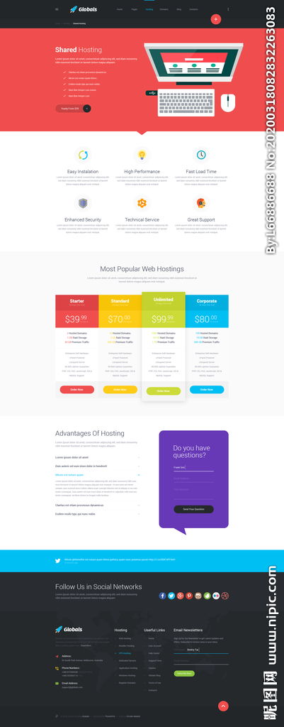 扁平化設計在網頁與網站中的視覺革命